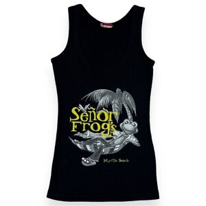 Y2K Señor Frogs Tank Top